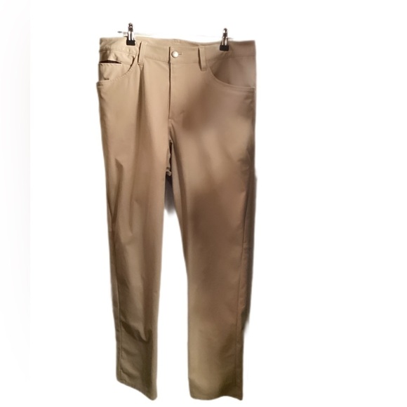 Lululemon ABC Pant Classic Casual Trendy Stretch Lightweight Chino Artifact 34 - Picture 2 of 4